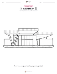 Keukenhof printable worksheet preview