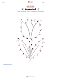 Keukenhof printable worksheet preview