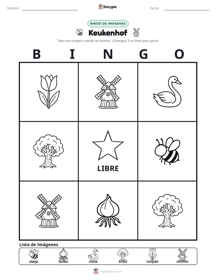 Bingo de Imágenes