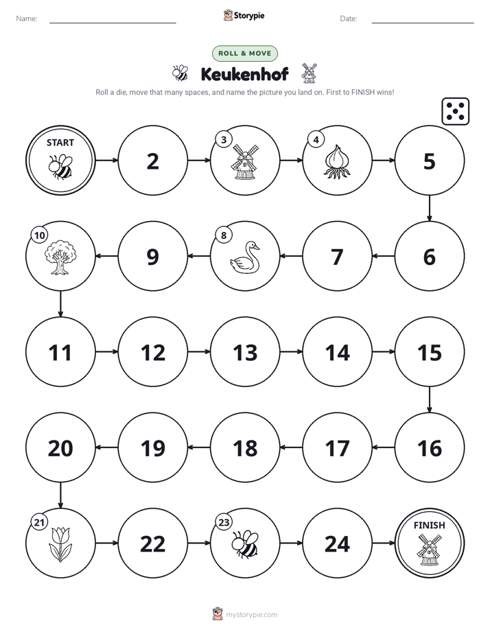 Roll & Move Game
