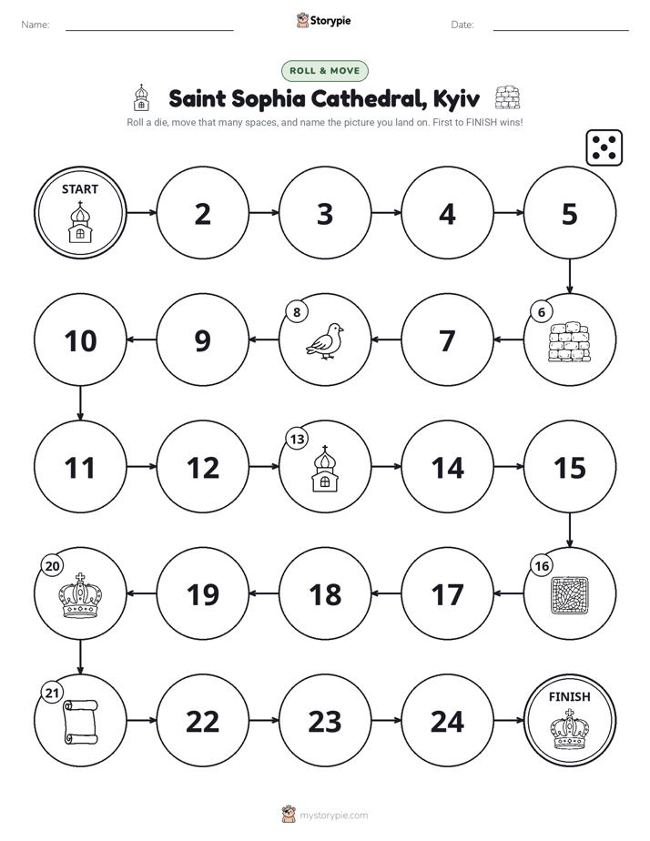 Roll & Move Game