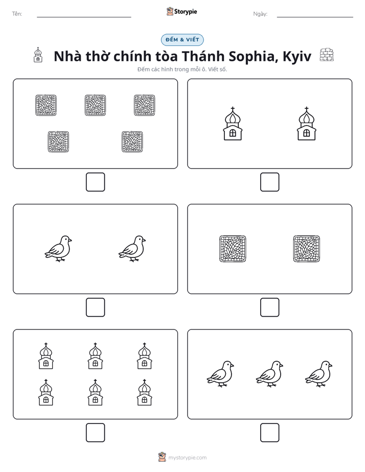 Đếm & Viết