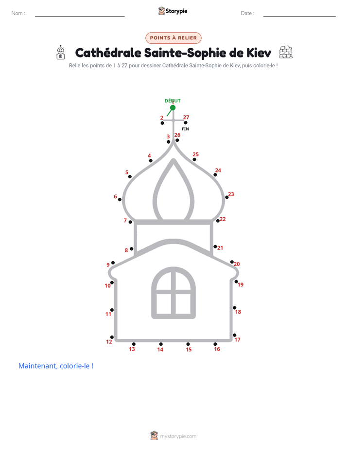 Relie les points