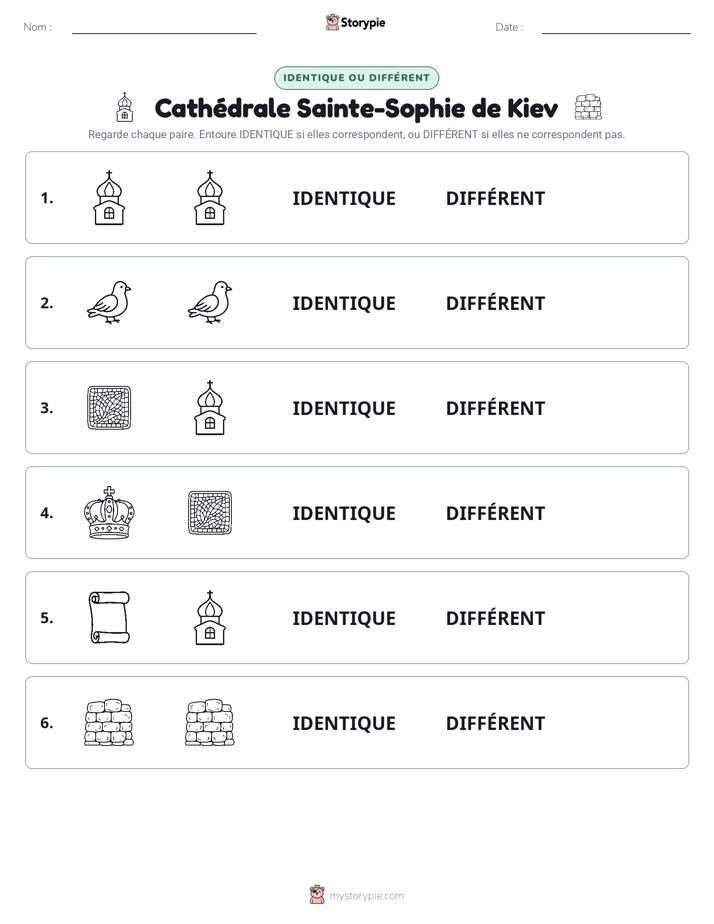 Identique ou Différent
