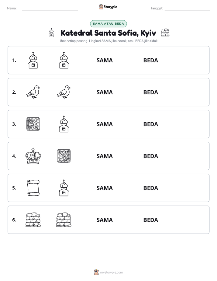 Sama atau Berbeda