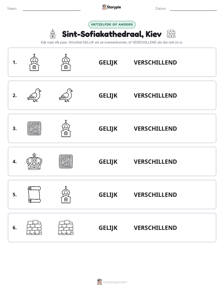 Zelfde of Verschillend