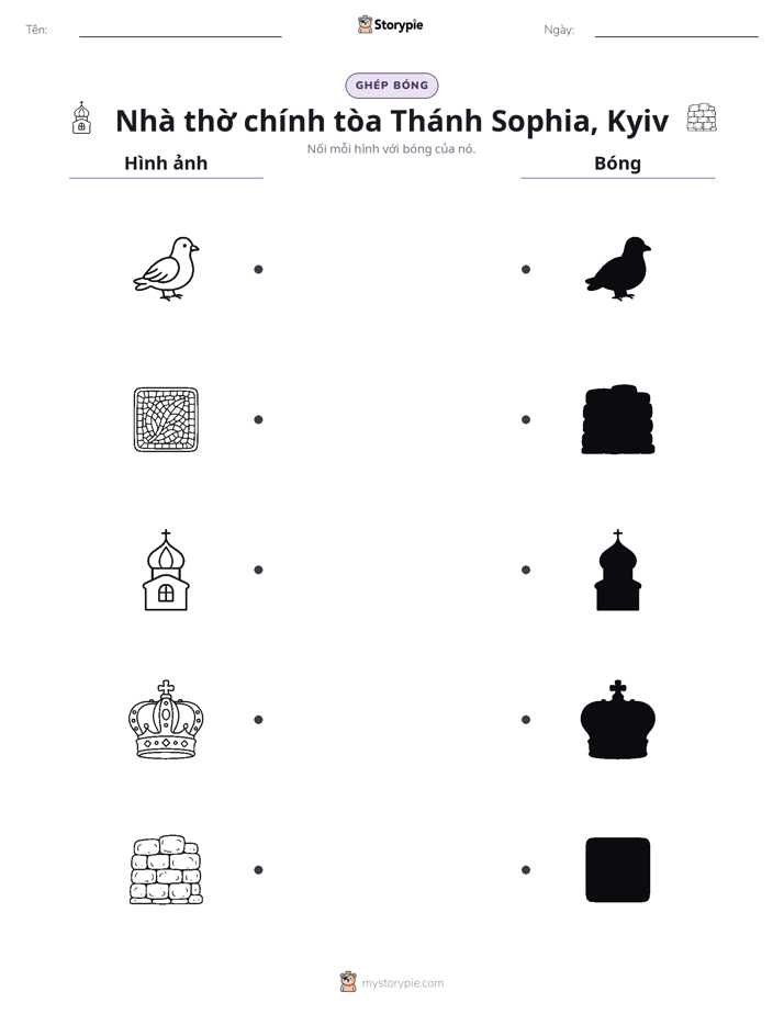 Ghép Hình Bóng