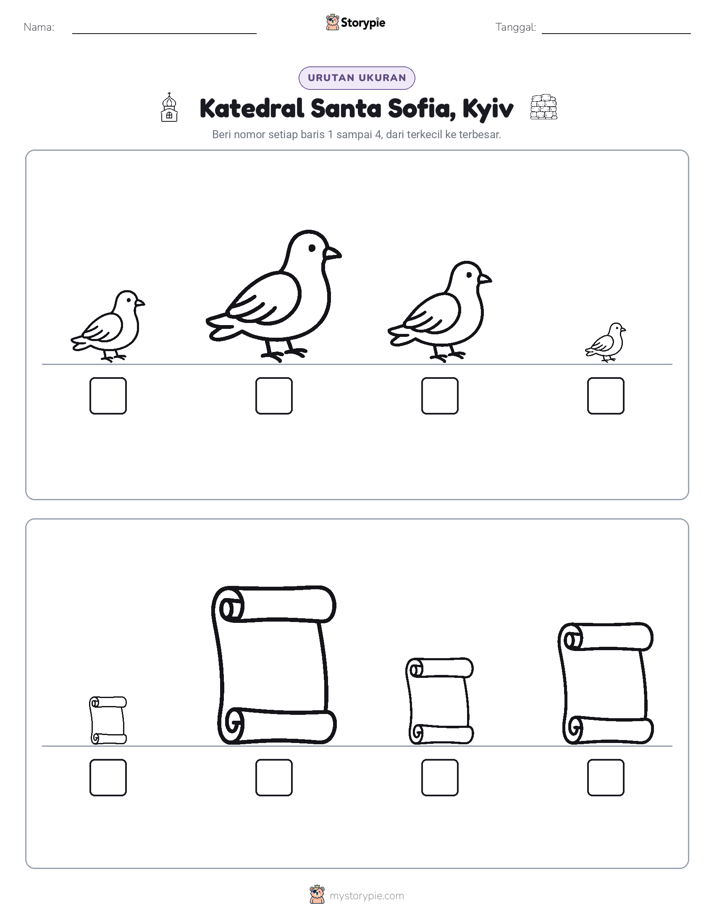 Urutan Ukuran
