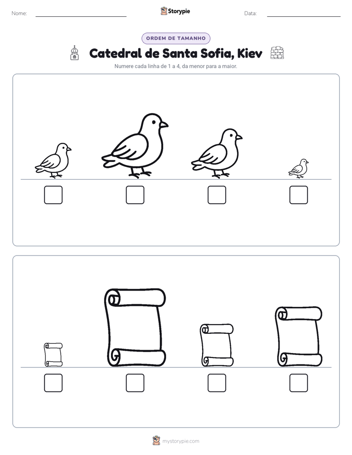 Ordem de Tamanho