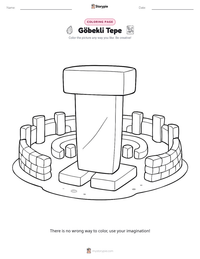 Göbekli Tepe printable worksheet preview