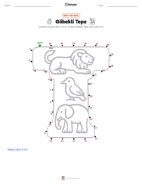 Göbekli Tepe printable worksheet preview