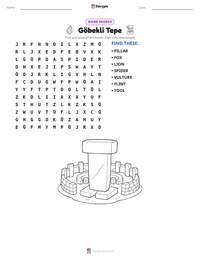 Göbekli Tepe printable worksheet preview