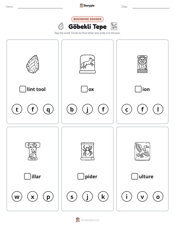 Beginning Sounds