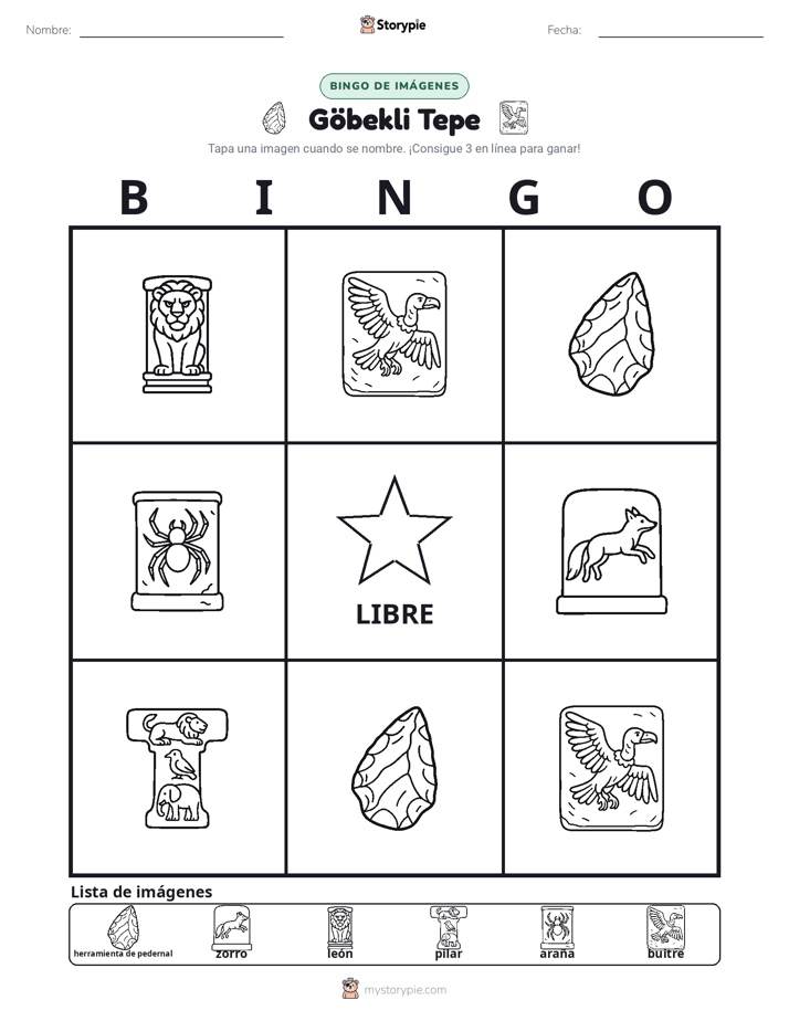 Bingo de Imágenes