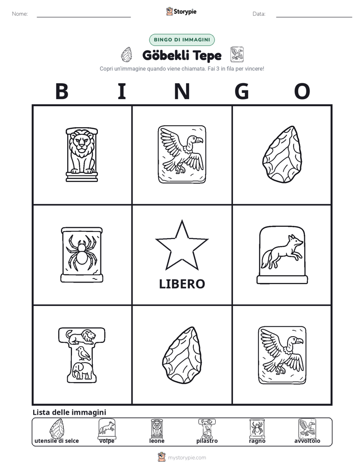 Bingo delle Immagini