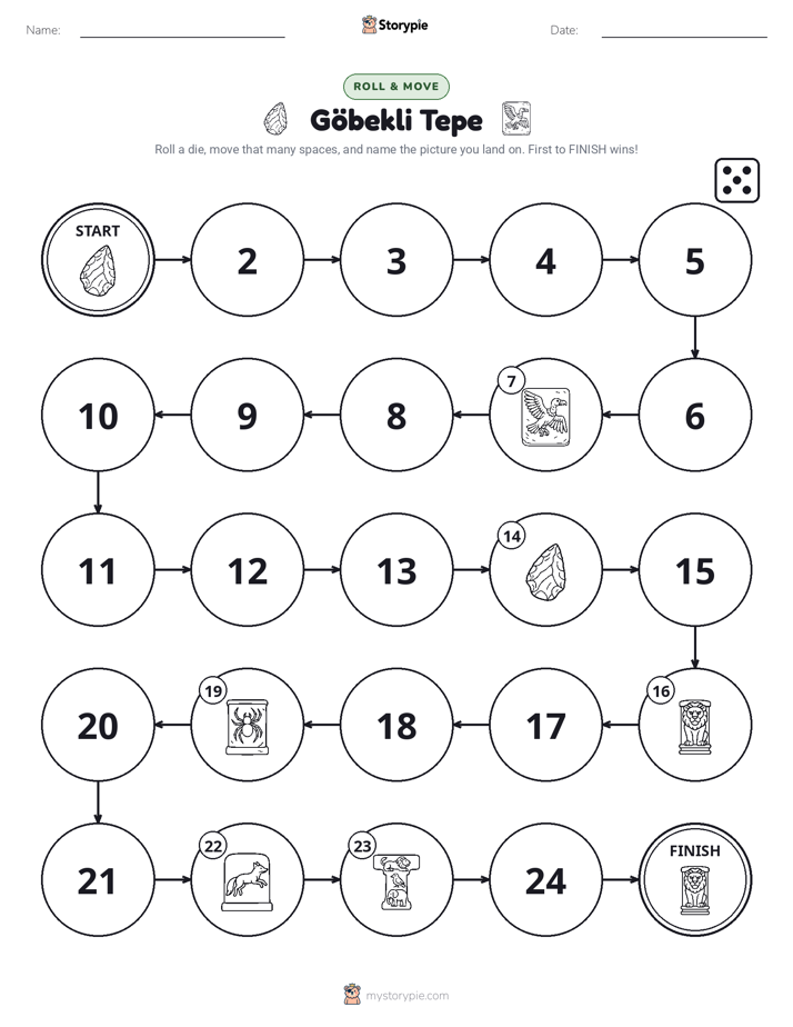 Roll & Move Game