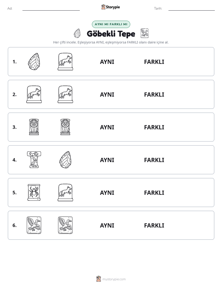 Aynı mı Farklı mı