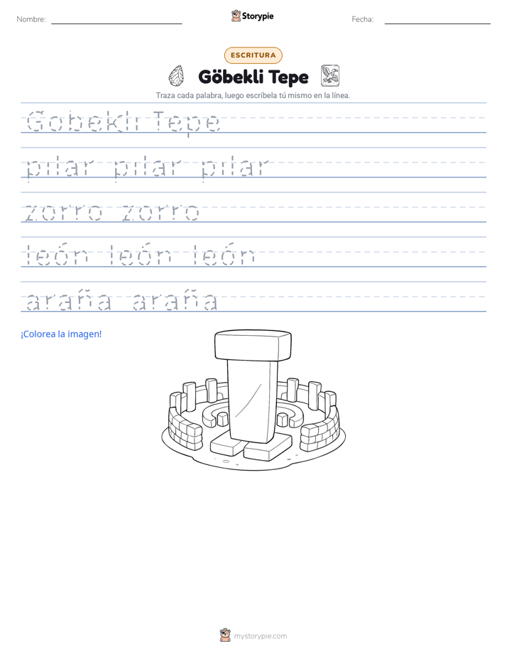 Práctica de Escritura