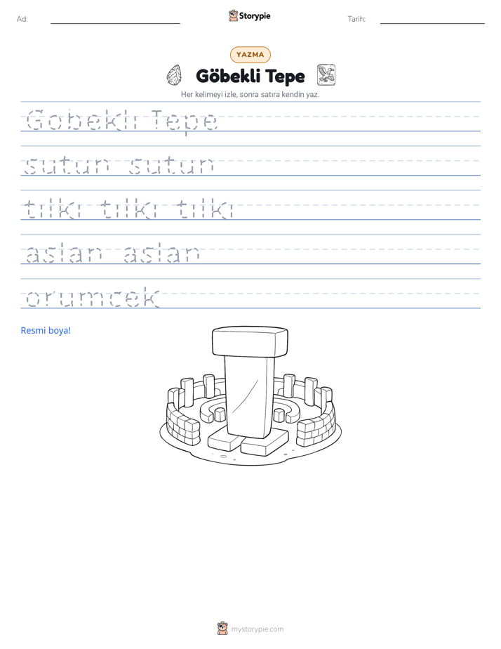 Yazma Pratiği