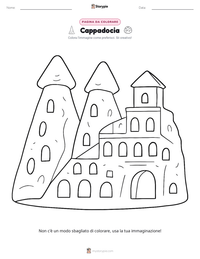 Anteprima della scheda stampabile di Cappadocia