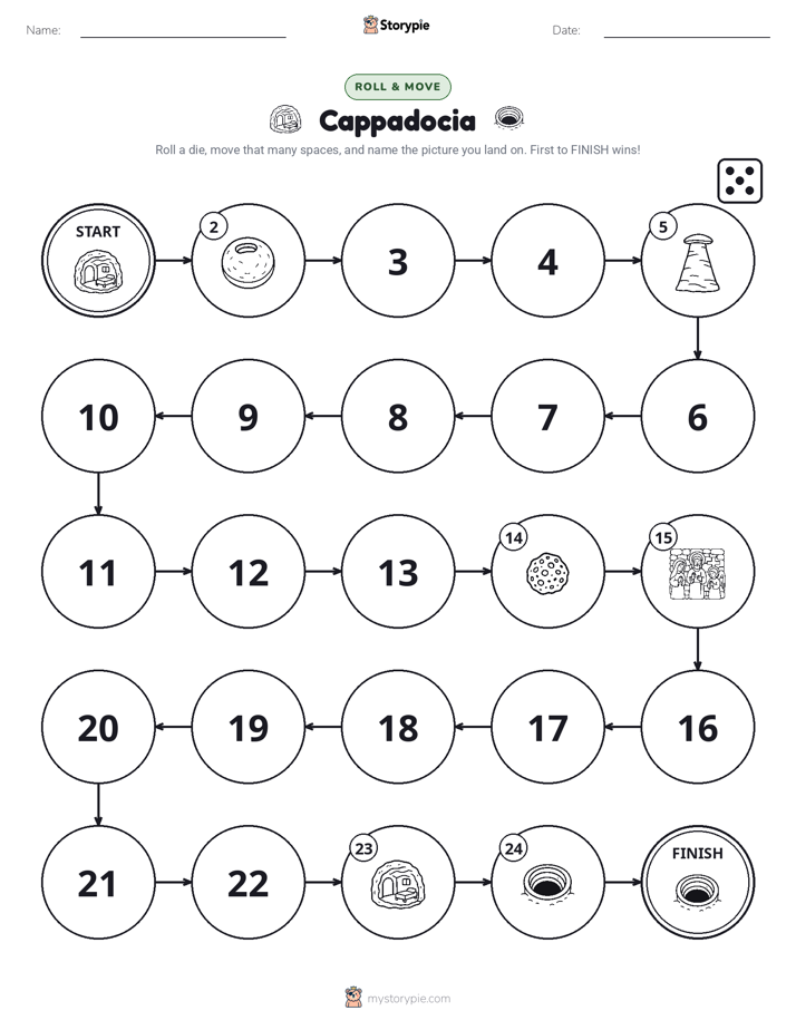Roll & Move Game