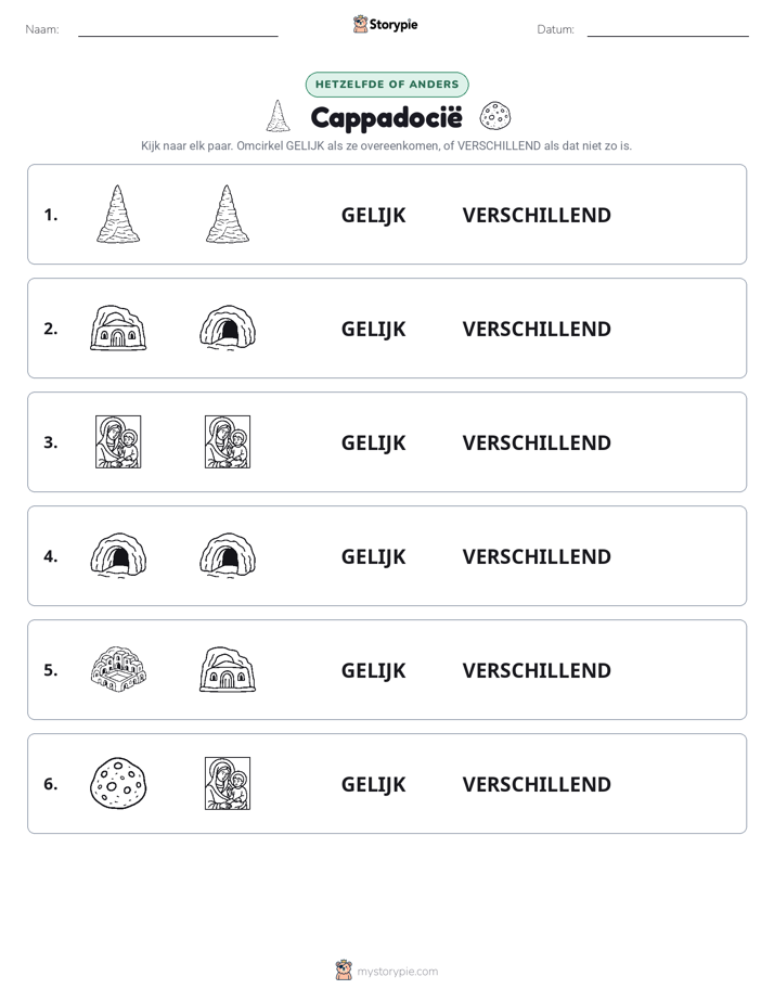 Zelfde of Verschillend