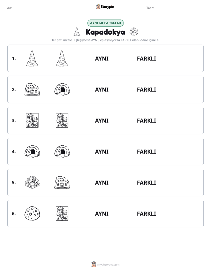 Aynı mı Farklı mı