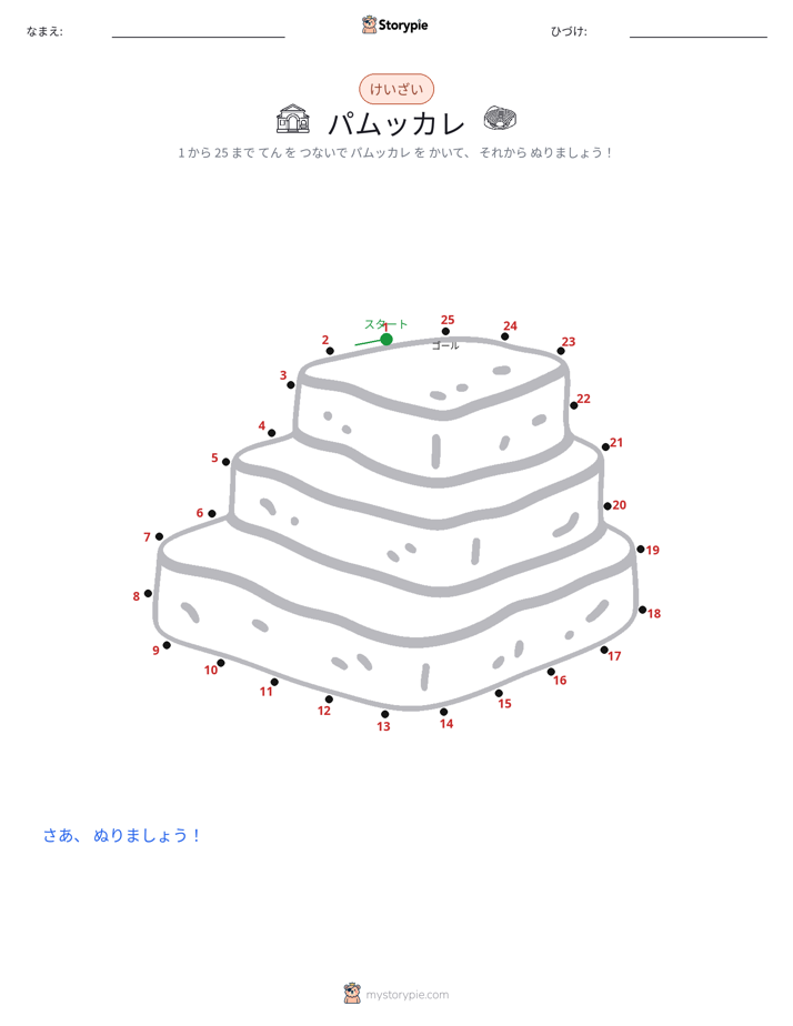 点つなぎ