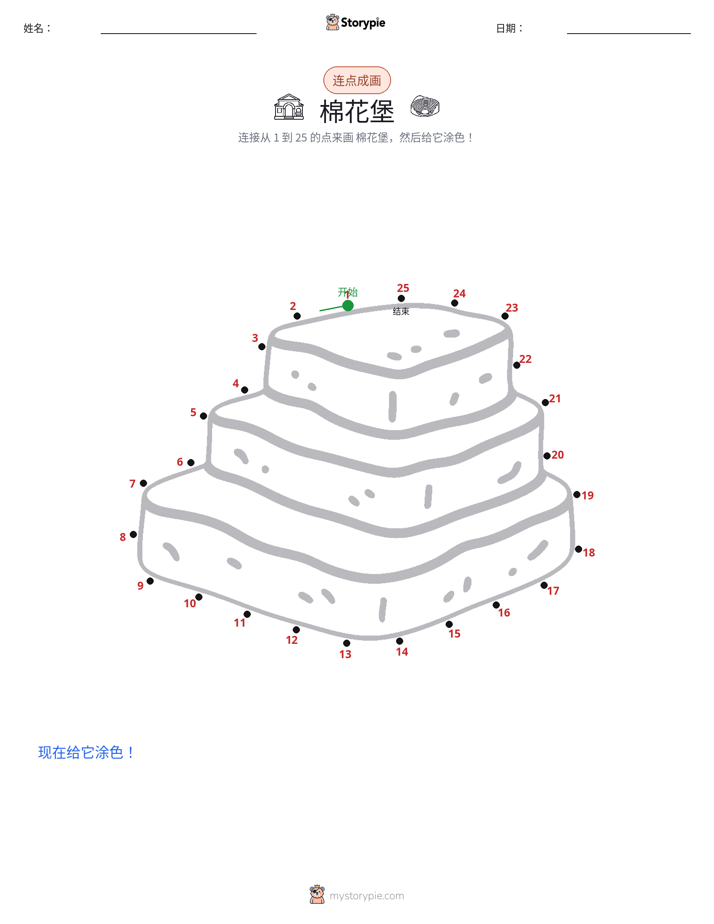 连点成线