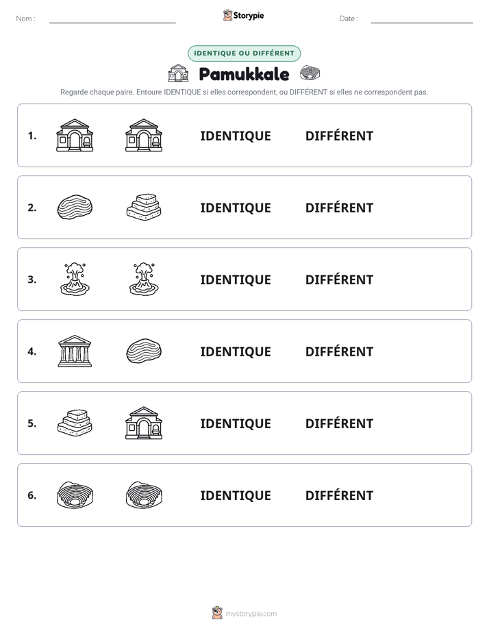 Identique ou Différent