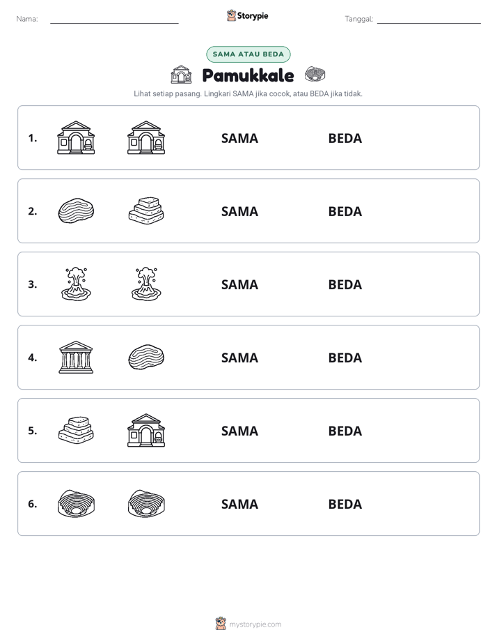 Sama atau Berbeda