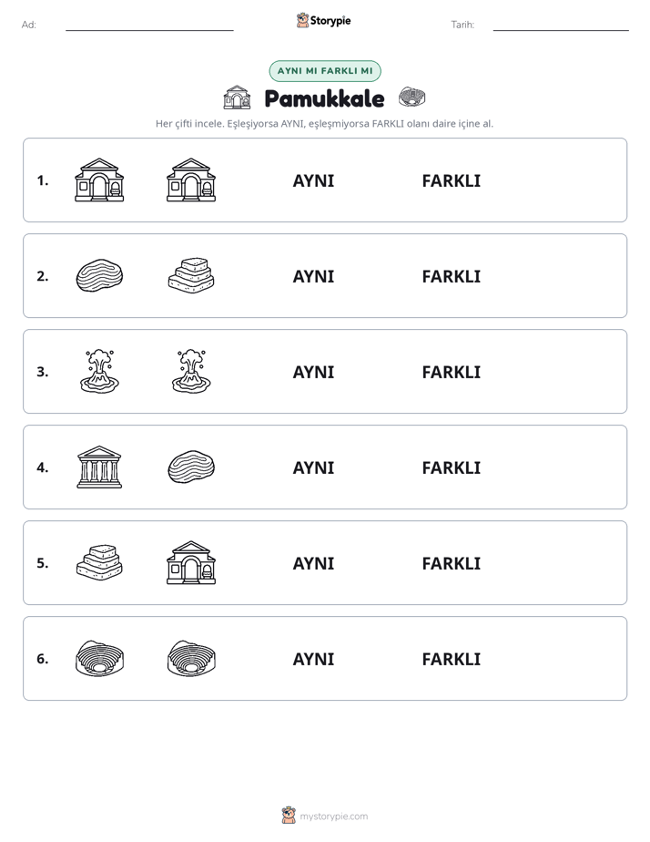 Aynı mı Farklı mı