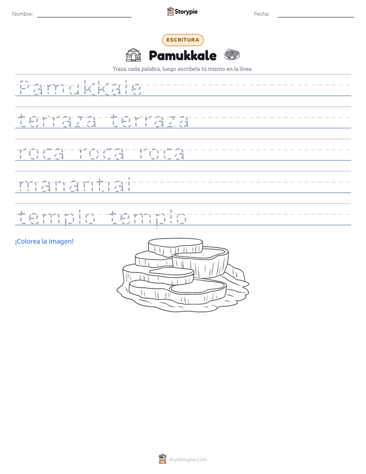 Práctica de Escritura