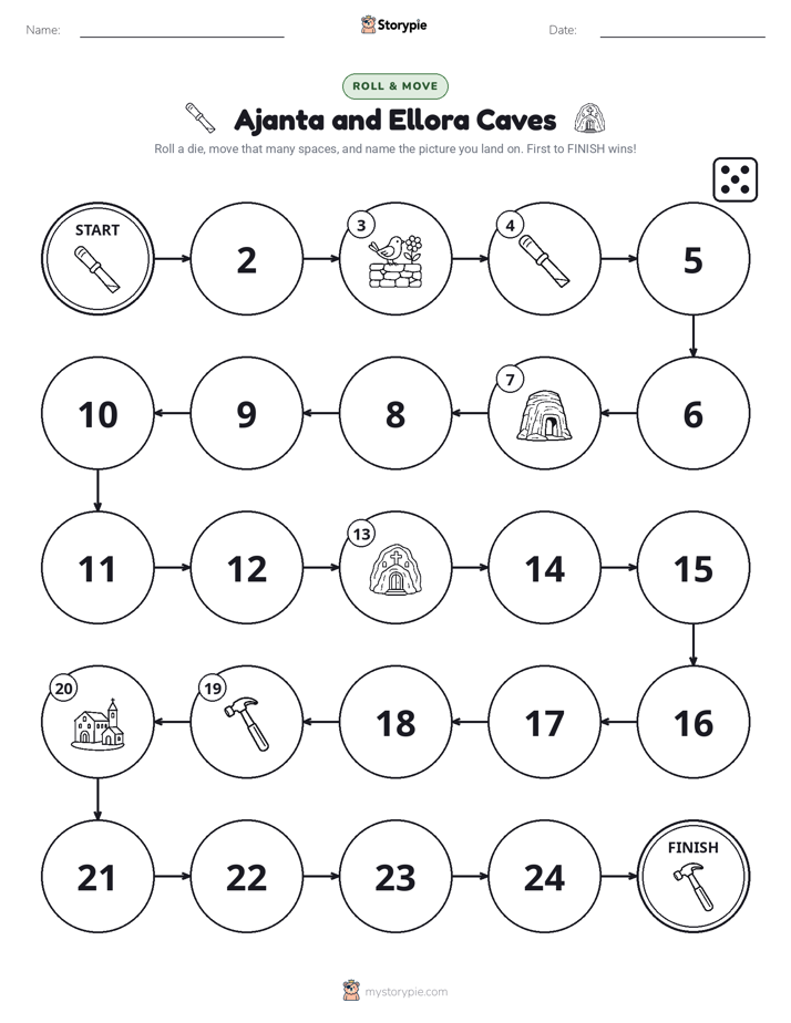 Roll & Move Game