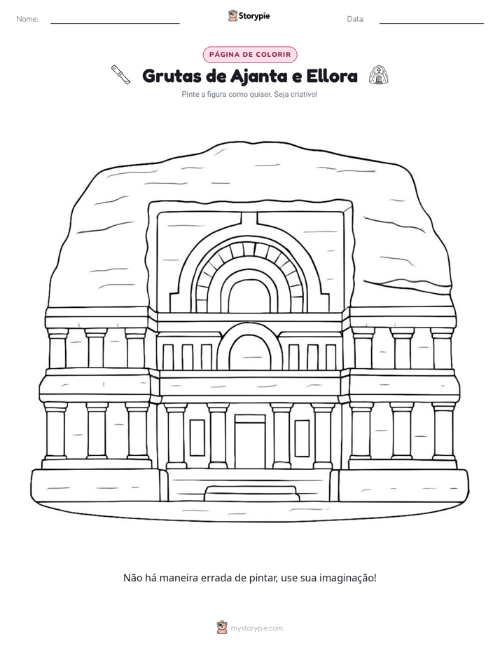 Página para colorir