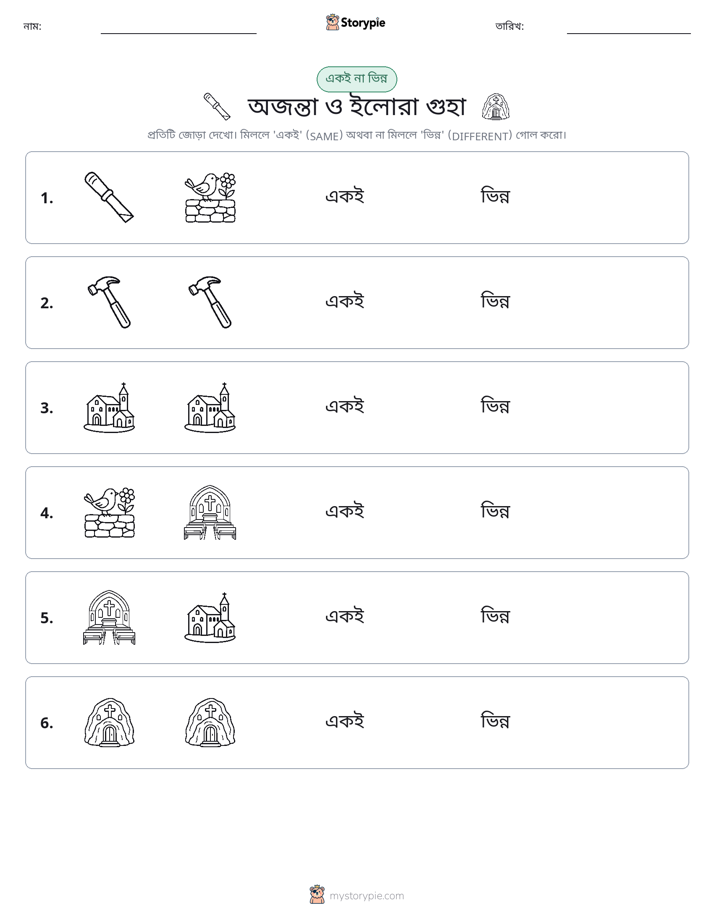 একই বা ভিন্ন