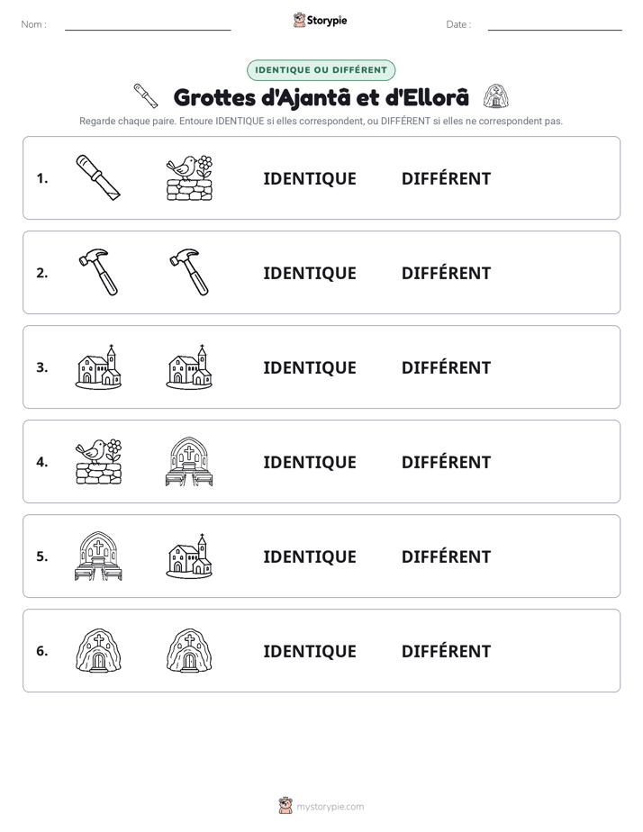 Identique ou Différent
