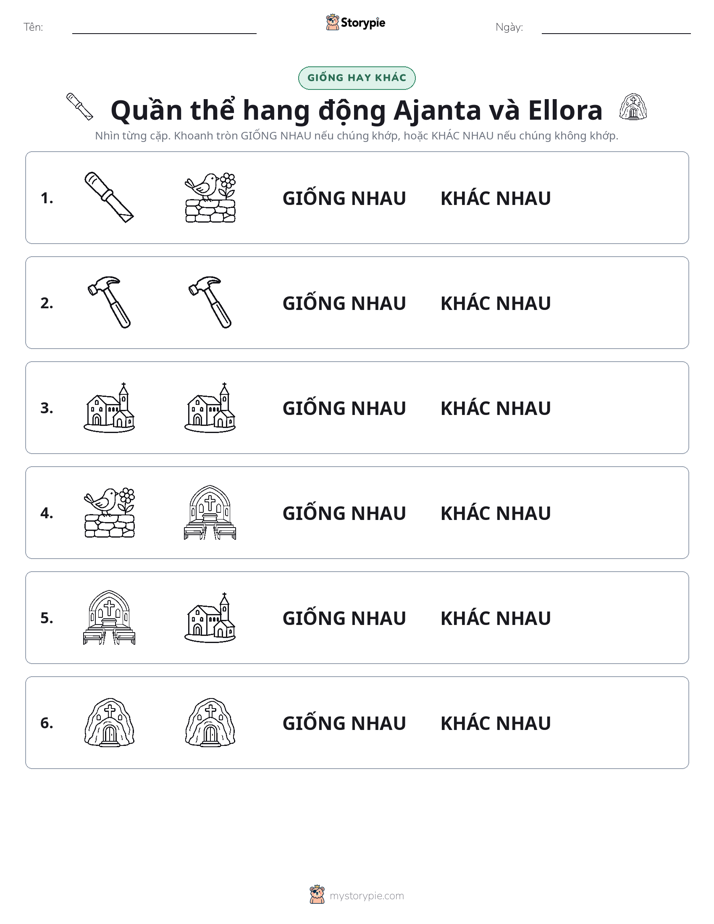 Giống Hay Khác