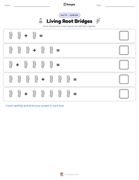 Living Root Bridges printable worksheet preview