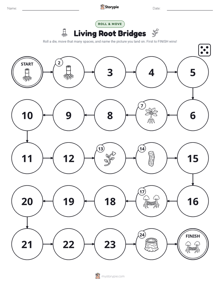 Roll & Move Game