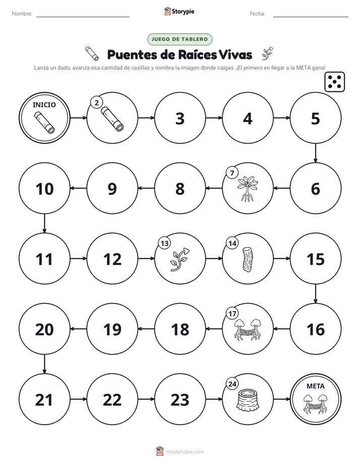 Juego de Rueda y Avanza