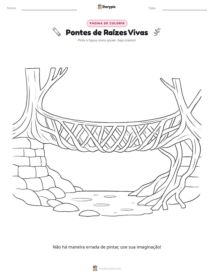 Página para colorir
