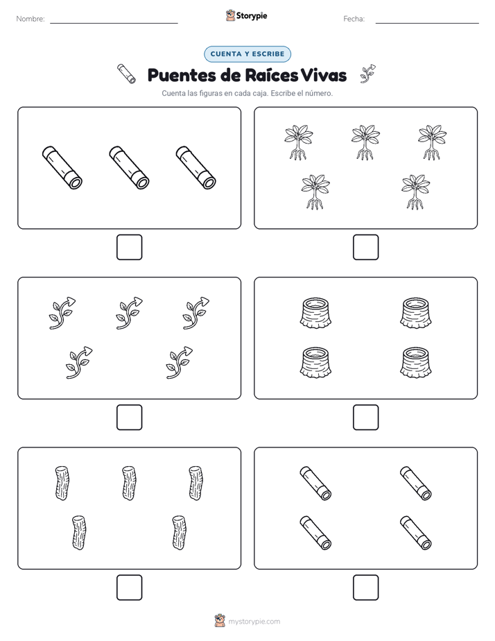 Cuenta y Escribe