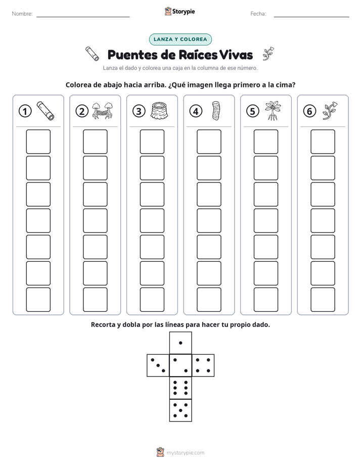 Rueda y Colorea