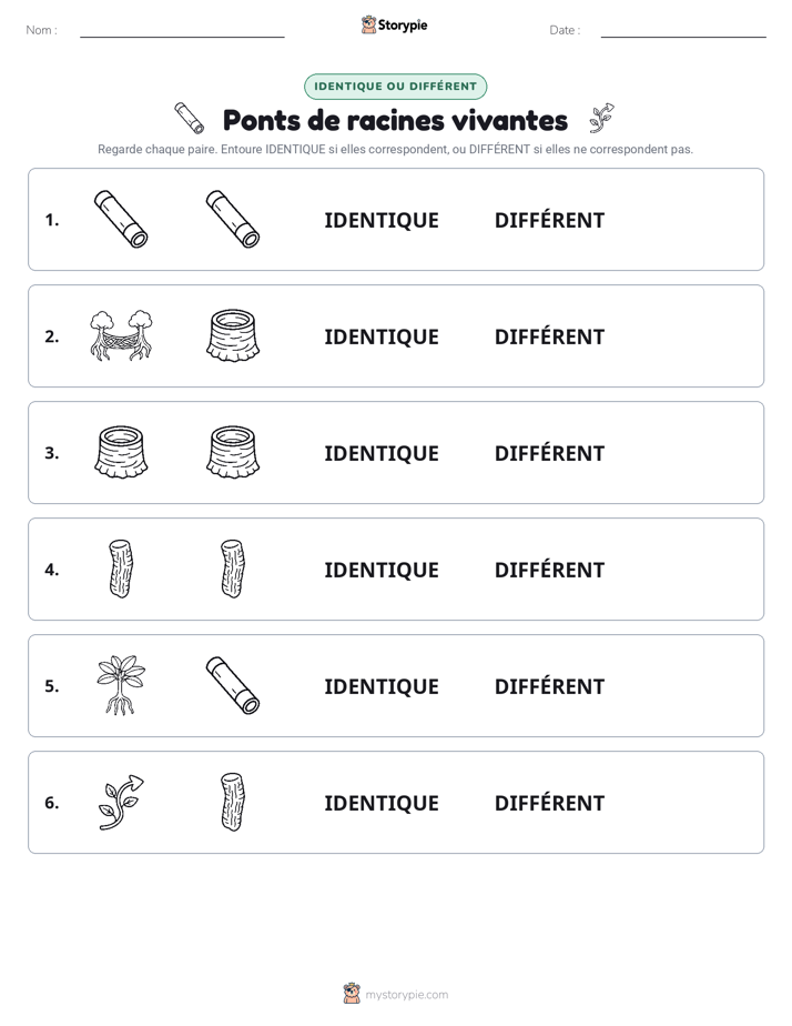 Identique ou Différent