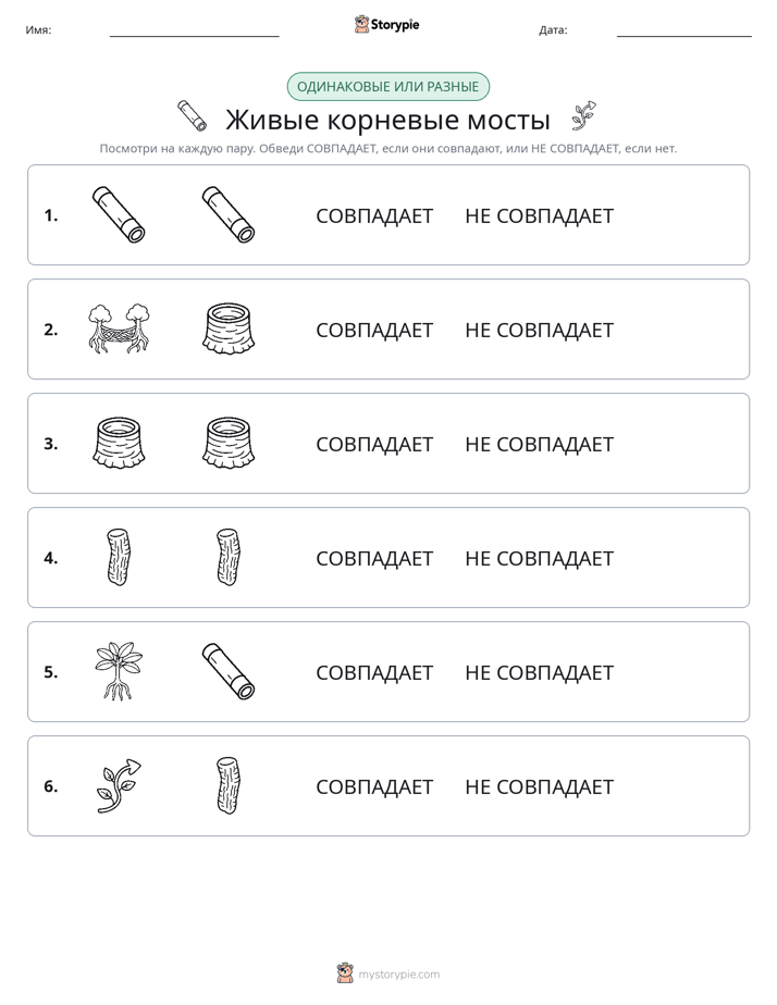 Одинаковое или разное