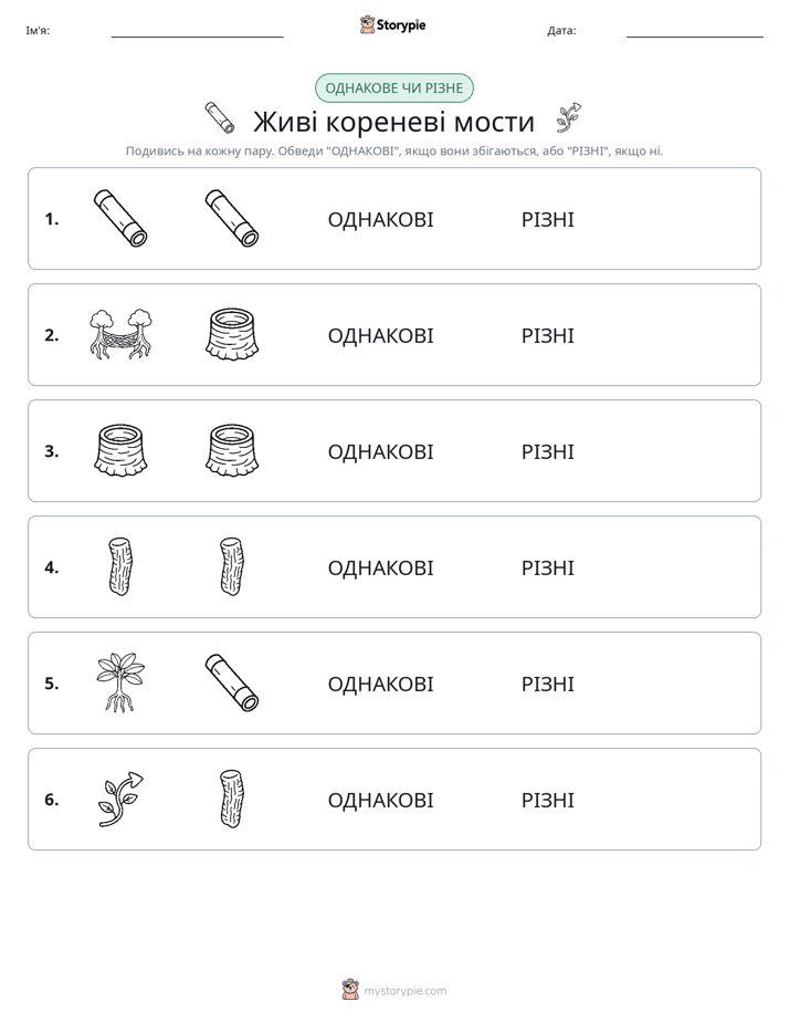 Однакові чи різні