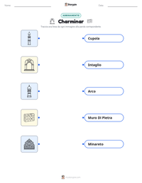 Anteprima della scheda stampabile di Charminar
