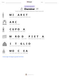 Anteprima della scheda stampabile di Charminar