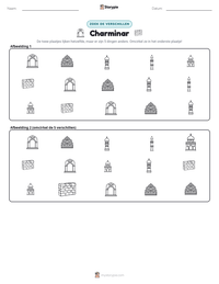 Charminar afdrukbare werkblad voorbeeld